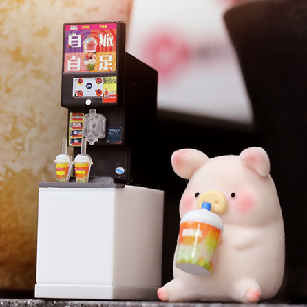 [52TOYS] LuLu Pig x 7 Eleven TINY Convenience Store 2B