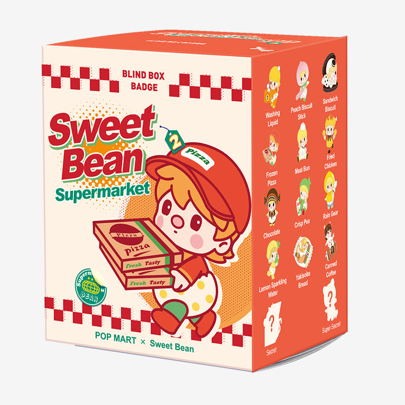 [POP MART] Sweet Bean Supermarket series2-Badge Blind Box