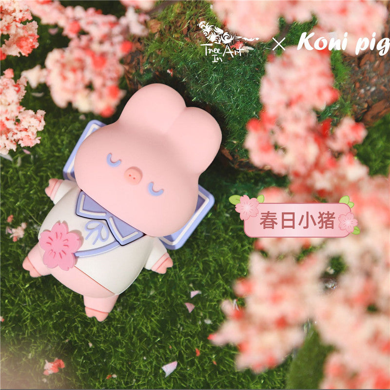 [TREEIN ART] Koni Pig Vacation Series Blind Box