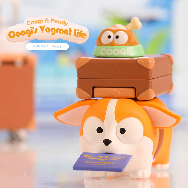 [POP MART] Coogi and Foody Vagrant Life Series Blind Box