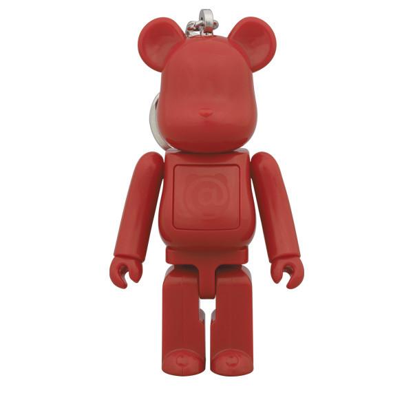 [BE@RBRICK] Bearbrick Light Keychain Red Ver.
