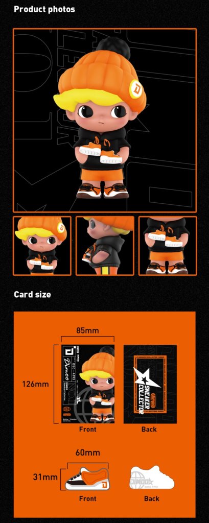 [POP MART] Dimoo Sneaker Collector Figure Token studio