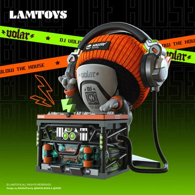 [LAMTOYS] WAZZUPbaby Chameleon Limited Edition DJ VOLAR Art Toy Figure