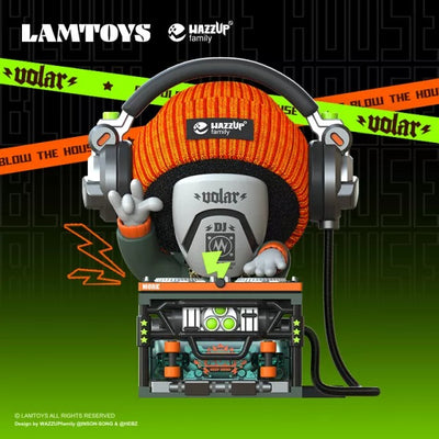 [LAMTOYS] WAZZUPbaby Chameleon Limited Edition DJ VOLAR Art Toy Figure