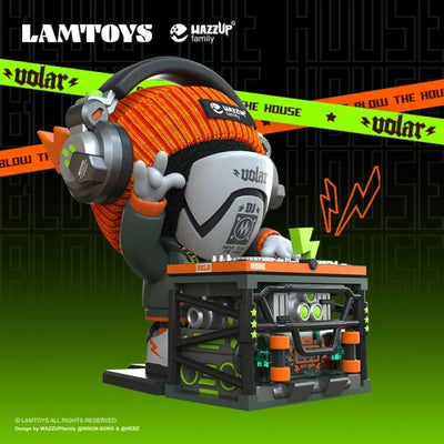 [LAMTOYS] WAZZUPbaby Chameleon Limited Edition DJ VOLAR Art Toy Figure