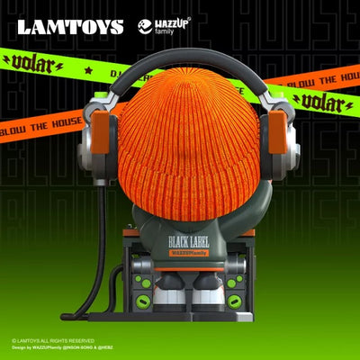 [LAMTOYS] WAZZUPbaby Chameleon Limited Edition DJ VOLAR Art Toy Figure
