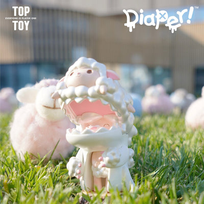 [LITOR'S WORK] Umasou! Diaper Sheep Art Toy Figure