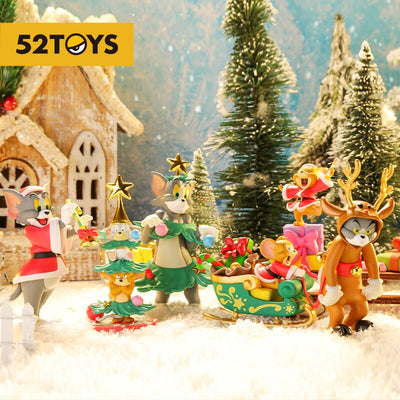 [52 TOYS] TOM and JERRY Joyful Christmas Series Blind Box
