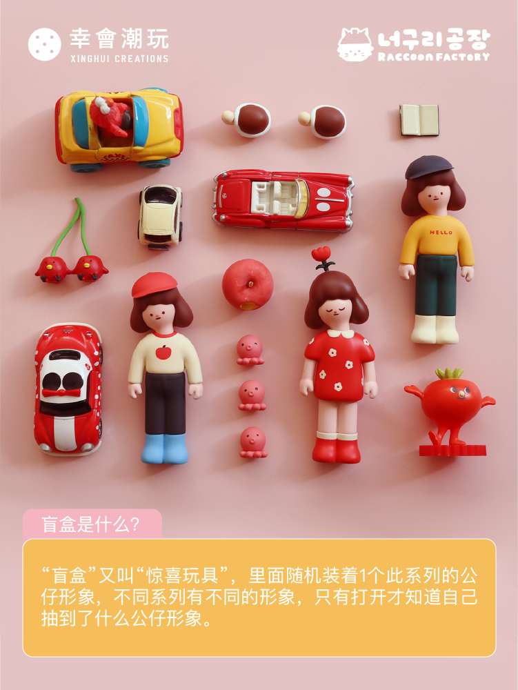 [XINGHUI CREATIONS] Daily Kwoni Series Blind Box