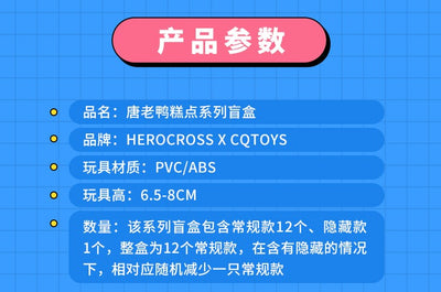 [HEROCROSS] Disney Donald Duck Family Dessert Series Blind Box