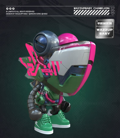 [LAM TOYS] WAZZUPbaby Chameleon Vol.4 Series Blind Box