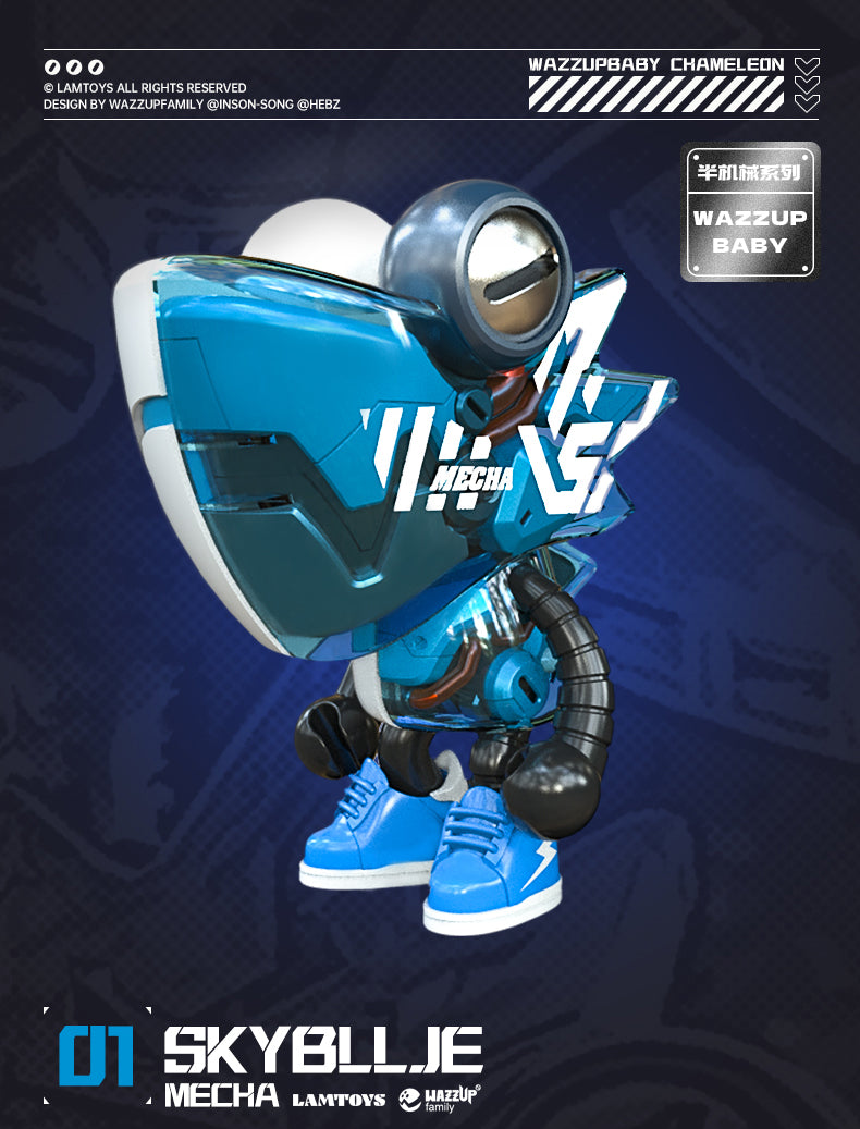 [LAM TOYS] WAZZUPbaby Chameleon Vol.4 Series Blind Box