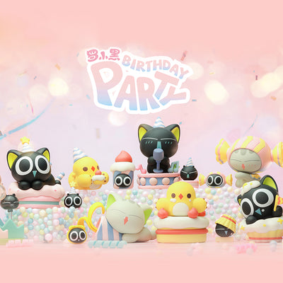 [52TOYS] Black Luo Xiaohei Birthday Party Series Blind Box