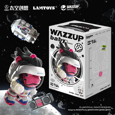 [Lam Toys X Mighty Jaxx]  WAZZUP Chameleon Aerospace Series Blind Box