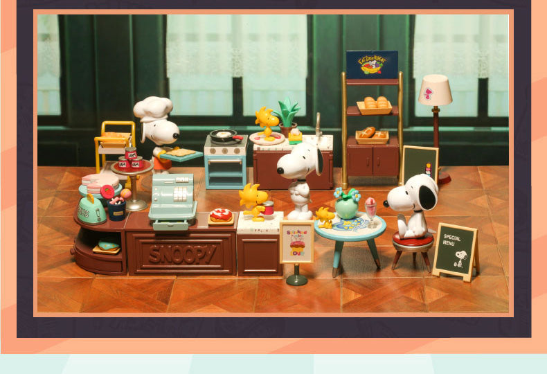 [TOP TOY] Snoopy Bakery Cafe Series Blind Box