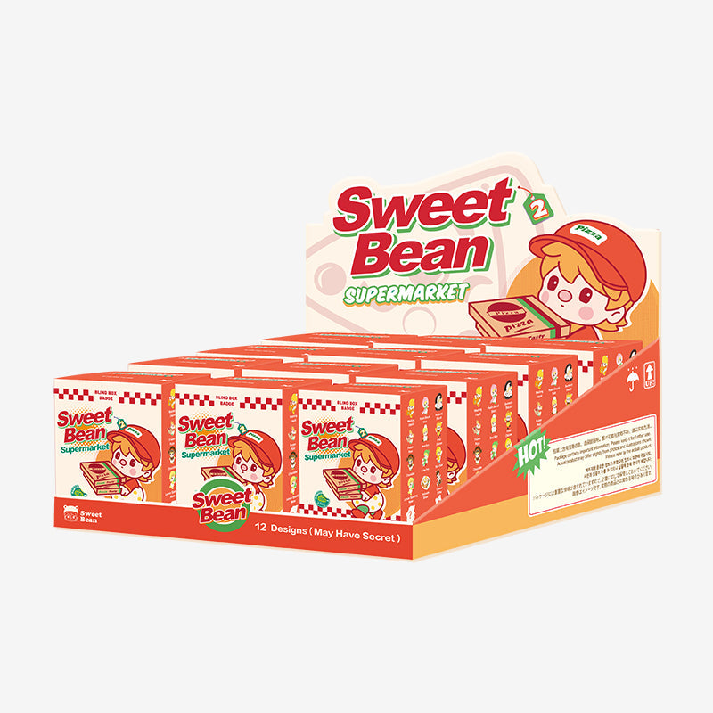 [POP MART] Sweet Bean Supermarket series2-Badge Blind Box