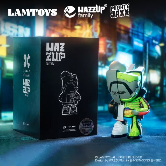 [LAMTOYS] WAZZUPbaby St.Jack Chameleon Limited Edition MJ Art Toy Figure