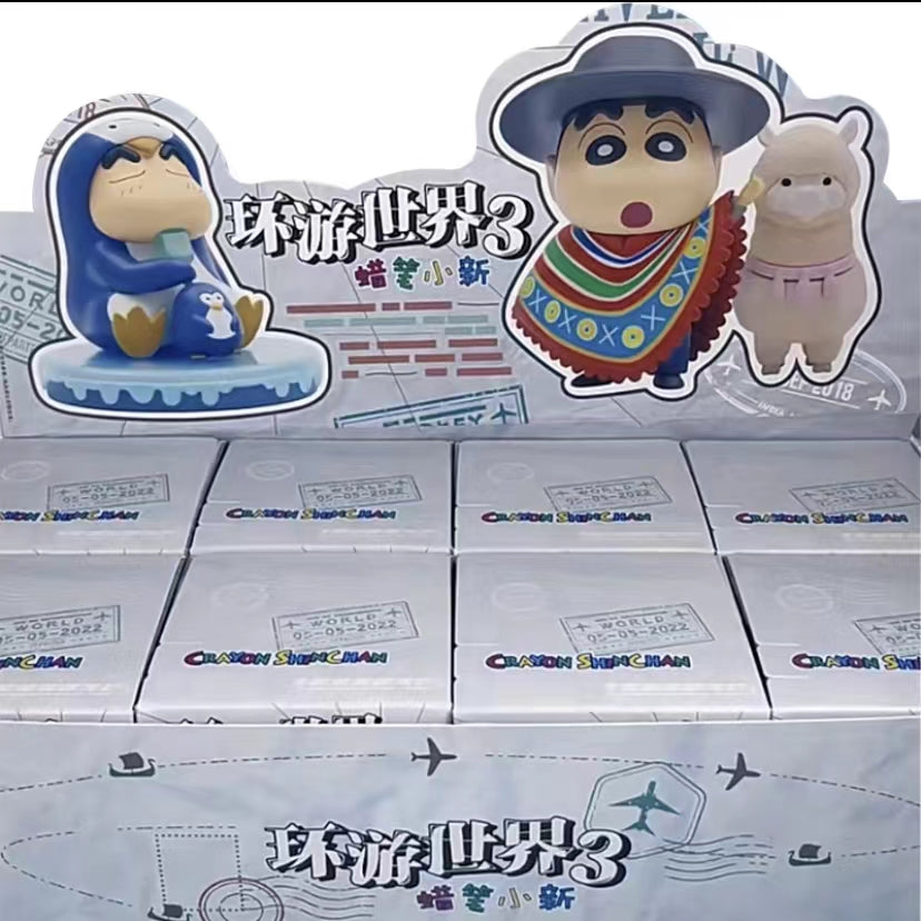 52 TOYS] Crayon Shin-chan Travel Around the World Serie 3 Blind Box