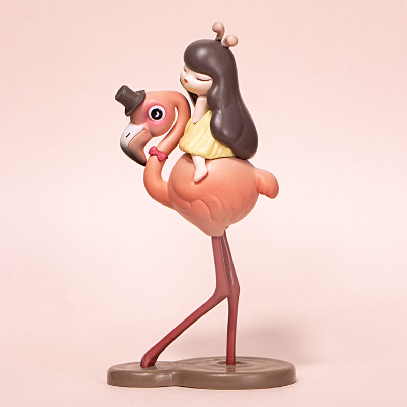 [KEMI LIFE] Dream of Fairy Tales Flamingo Lite Mini Figure