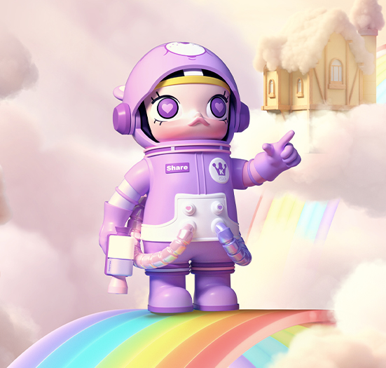 MEGA COLLECTION SPACE MOLLY CARE BEAR 400% + 100%