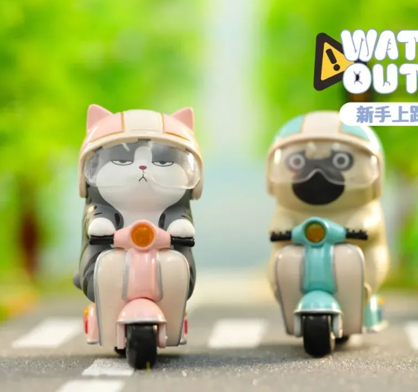 [52 TOYS] WuHuang & Bazahey: Novice On The Road Series Blind Box