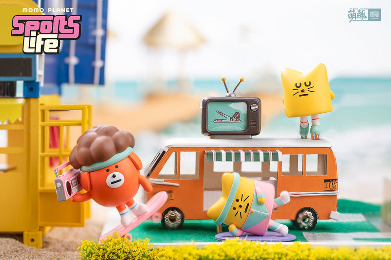 ToKEN_Blind box_MOETCH TOYS_Momo Planet_ Sports Life Series