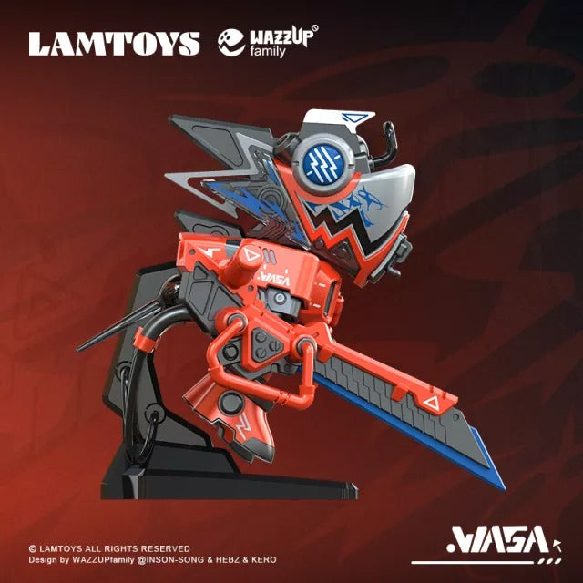 [LAMTOYS] WAZZUPbaby Limited Edtion Scar Art Toy Figure