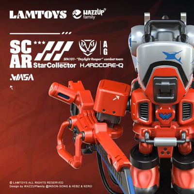 [LAMTOYS] WAZZUPbaby Limited Edtion Scar Art Toy Figure