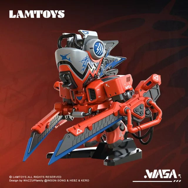 [LAMTOYS] WAZZUPbaby Limited Edtion Scar Art Toy Figure