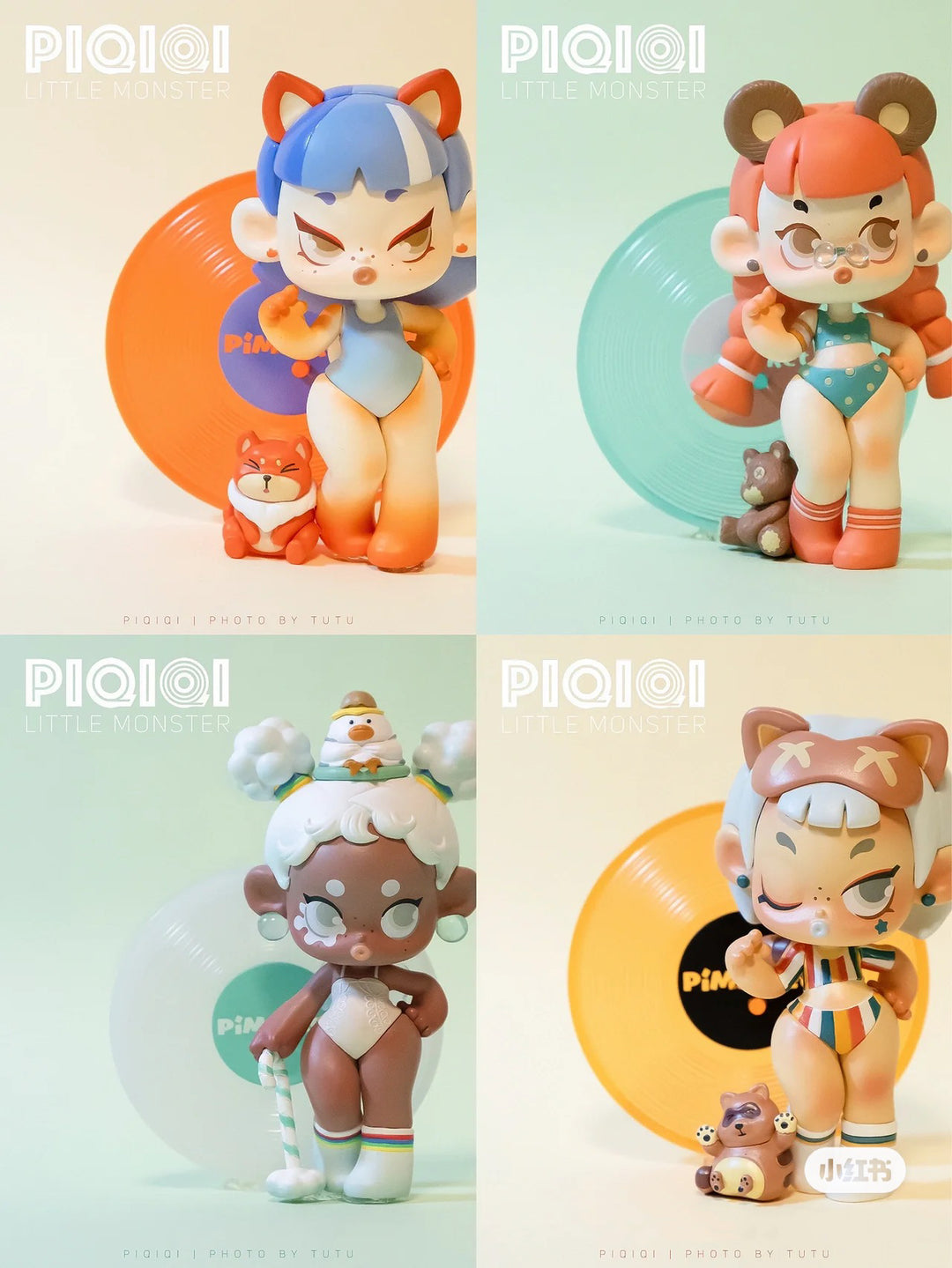その他 52TOYS BLINDBOX PIQIQI Little Monsters 52TOYS PIQIQI Little Monster Series Blind Box Sealed Figure