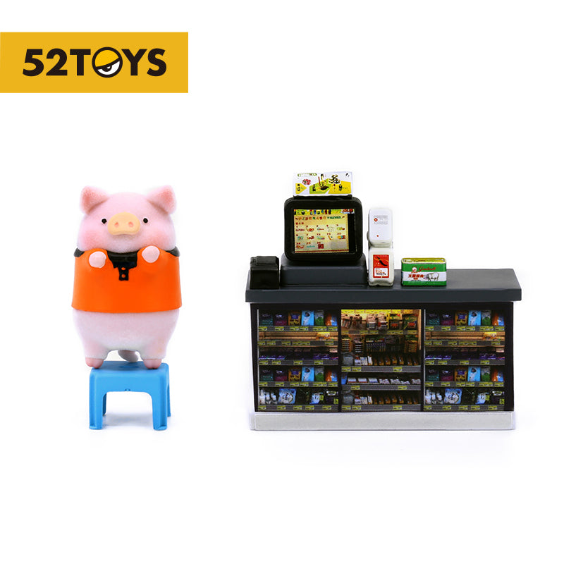 [52TOYS] LuLu Pig x 7 Eleven TINY Convenience Store 3B