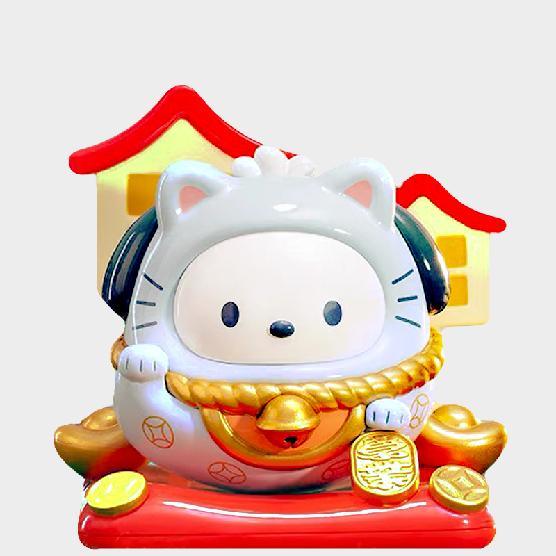 [TOP TOY] Sanrio Family Lucky Cat Tumbler Series Blind Box