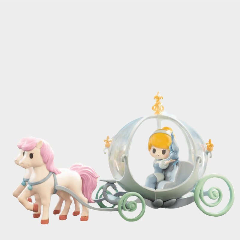 [52 TOYS] Disney Princess D-Baby Series ：Cinderella Dream Cart Figure