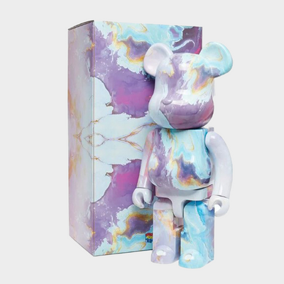 [BEARBRICK] Marble Pattern 1000% Be@rbrick