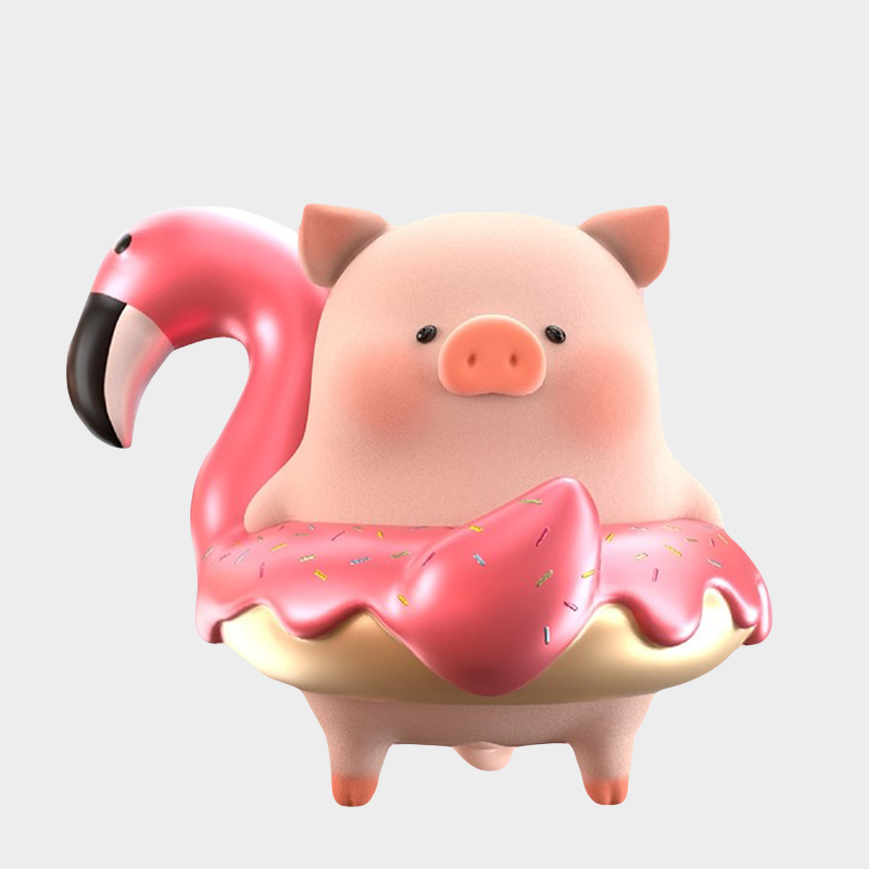 [52 Toys] Lulu The Piggy Beach Party Series Blind Box