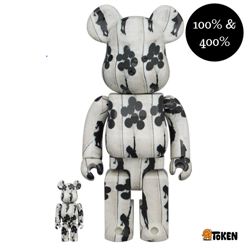 [BEARBRICK] Flying Balloon Girl 100% & 400% Be@rbrick