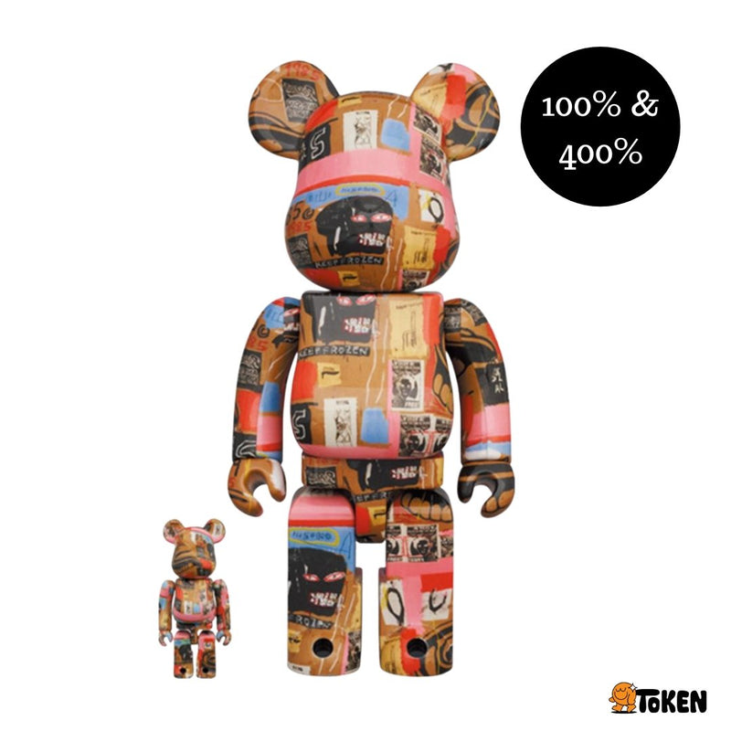 [BEARBRICK] Andy Warhol x JEAN-MICHEL BASQUIAT 