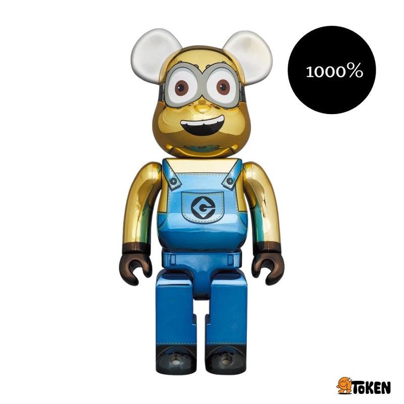 [BEARBRICK] DAVE CHROME Ver. 1000% Be@rbrick