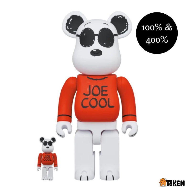 [BEARBRICK] JOE COOL 100% & 400% Be@rbrick