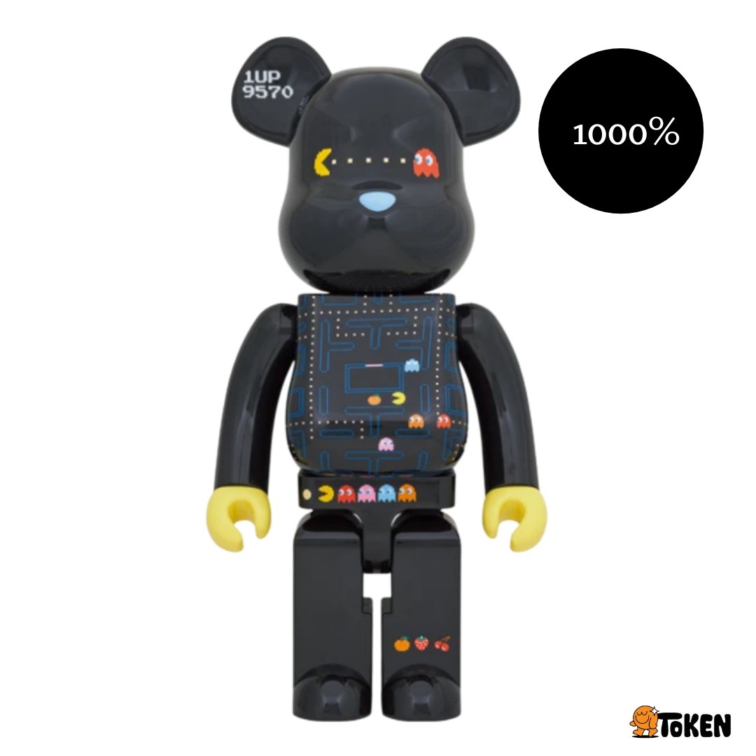 BEARBRICK] PAC-MAN 1000% Be@rbrick