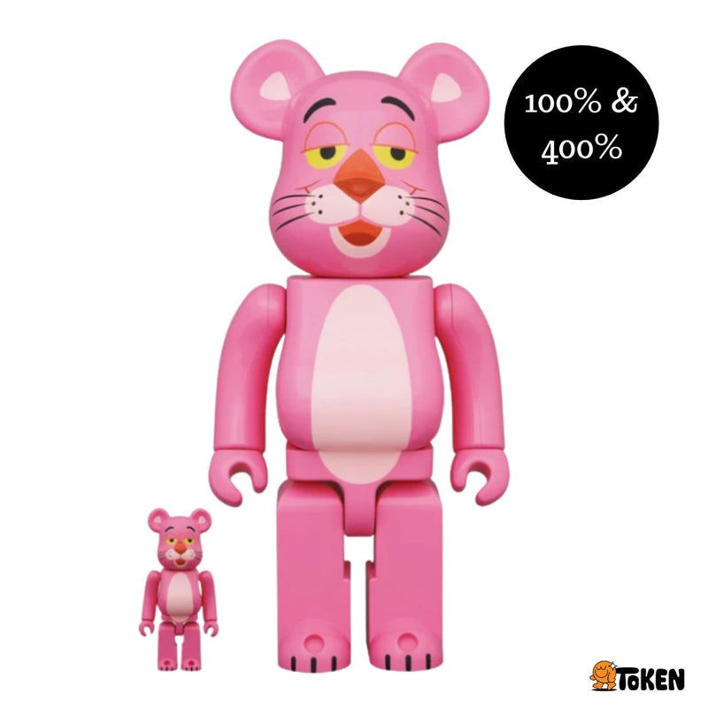 [BEARBRICK] Pink Panther 100% & 400% Be@rbrick