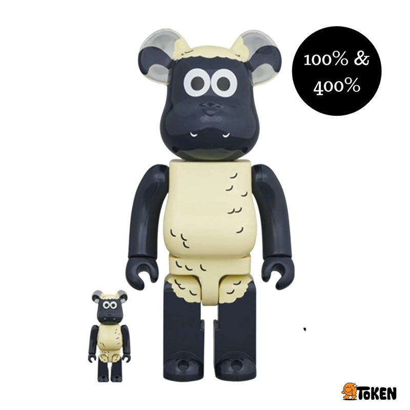 [BEARBRICK] Shaun 100% & 400% Be@rbrick