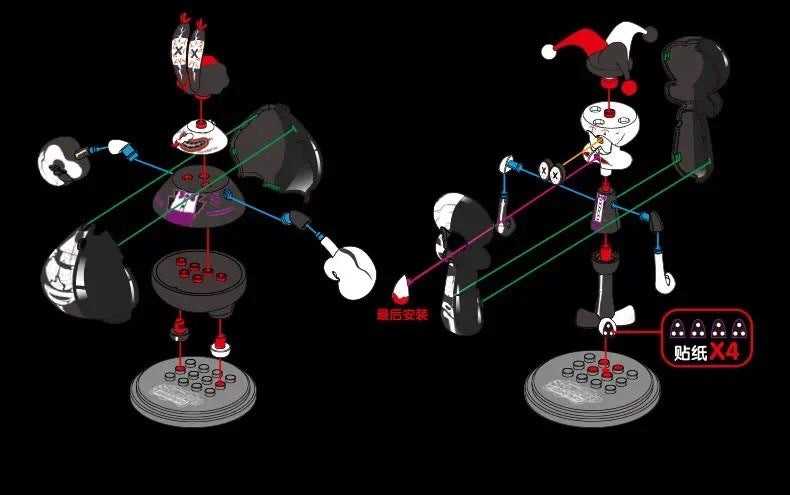 [DODOWO] SpongeBob SquarePants Gothic Clown Series Blind Box