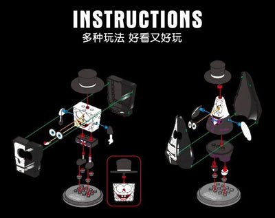 [DODOWO] SpongeBob SquarePants Gothic Clown Series Blind Box