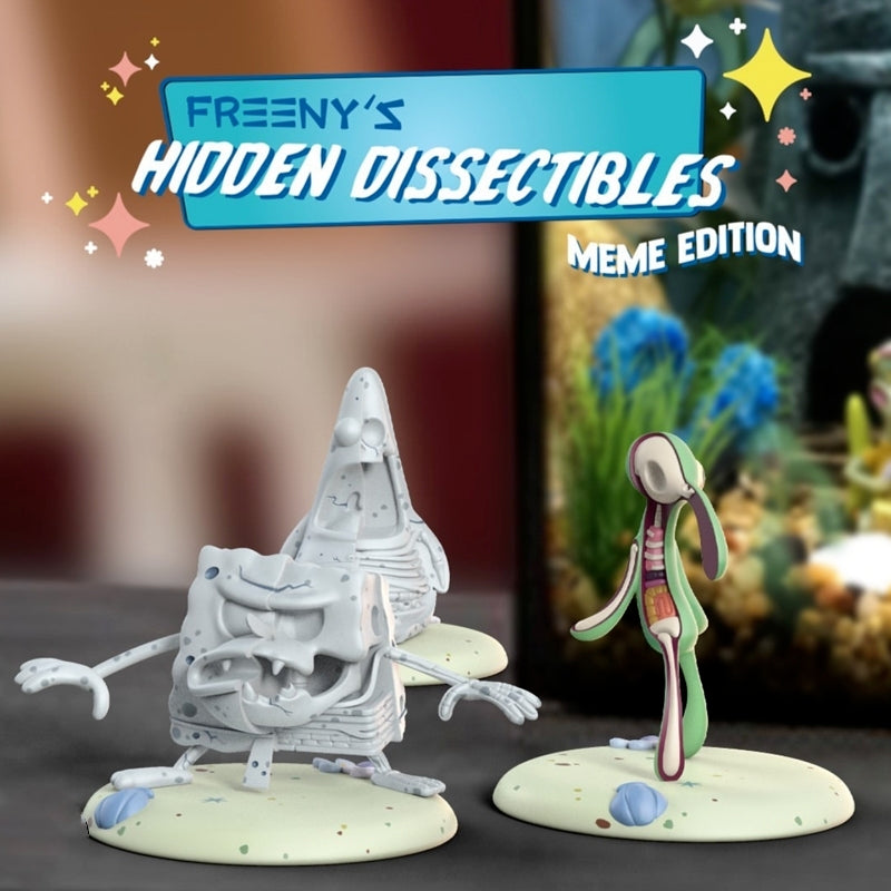 [Mighty Jaxx] Freeny’s Hidden Dissectibles: Spongebob Squarepants Series 3 Blind Box