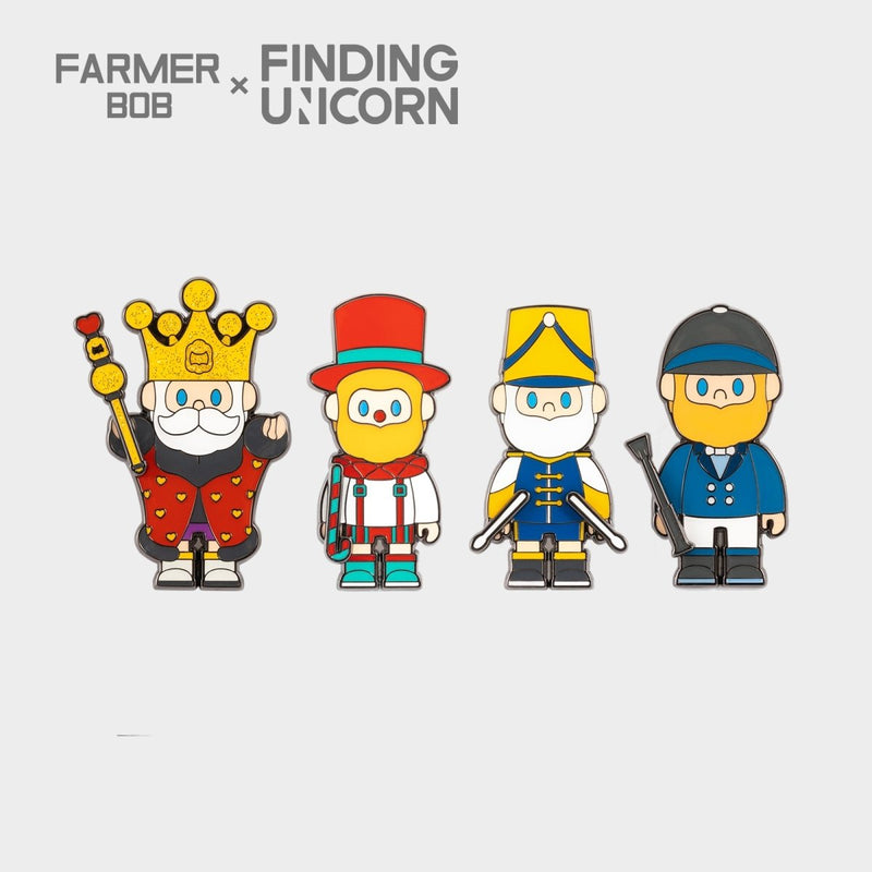 [F.UN] FARMER BOB Collectiblie Cute Series Badge Blind Box - Token Studio - F.UN