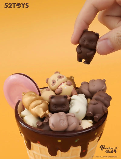 [52 TOYS] MINI Chocolate Panda Roll Series Blind Box