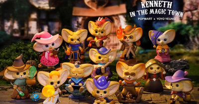 [POP MART] Kenneth Magic Town Series Blind Box Token studio