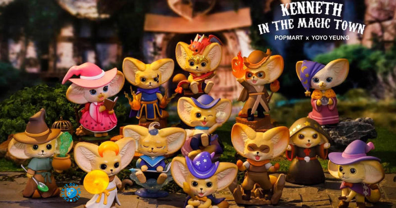 [POP MART] Kenneth Magic Town Series Blind Box Token studio