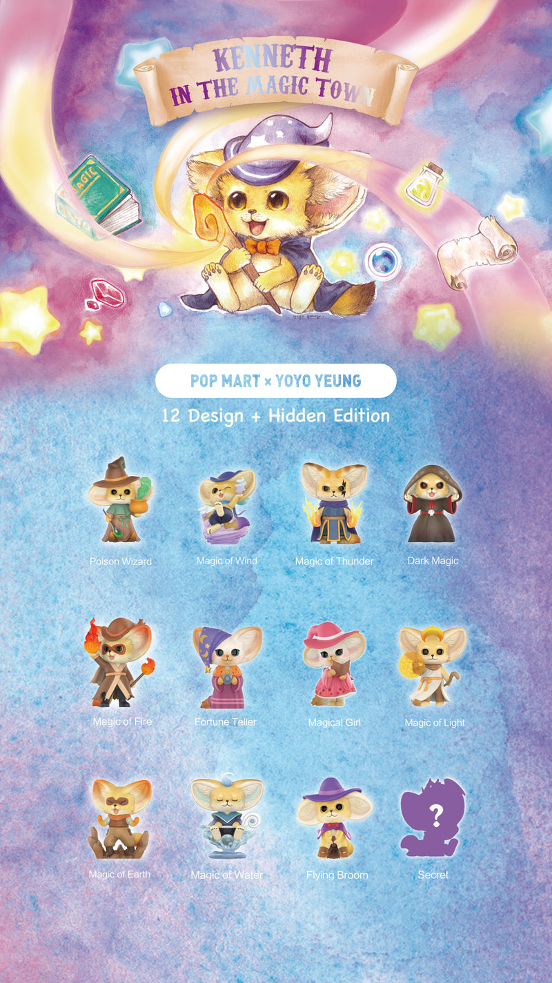 [POP MART] Kenneth Magic Town Series Blind Box Token studio